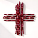 Bonmur Colors Duvar Dekoru – 110x110 cm Renkli Modern Metal Duvar Aksesuarı / Bonmur Colors Wall Decor – Large Colorful Modern Metal Wall Sculpture 110x110 cm