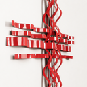 Bonmur Colors Duvar Dekoru – 110x110 cm Renkli Modern Metal Duvar Aksesuarı / Bonmur Colors Wall Decor – Large Colorful Modern Metal Wall Sculpture 110x110 cm