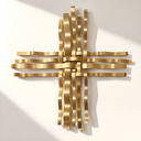Bonmur Metal Duvar Dekoru – 110x110 cm Modern Büyük Boy Duvar Aksesuarı / Bonmur Metal Wall Decor – Large Modern Wall Sculpture 110x110 cm