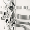Bonmur Metal Duvar Dekoru – 110x110 cm Modern Büyük Boy Duvar Aksesuarı / Bonmur Metal Wall Decor – Large Modern Wall Sculpture 110x110 cm
