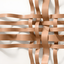 Bonmur Neutrals Duvar Dekoru – 110x110 cm Minimal Modern Metal Duvar Aksesuarı / Bonmur Neutrals Wall Decor – Large Minimal Modern Metal Wall Sculpture 110x110 cm