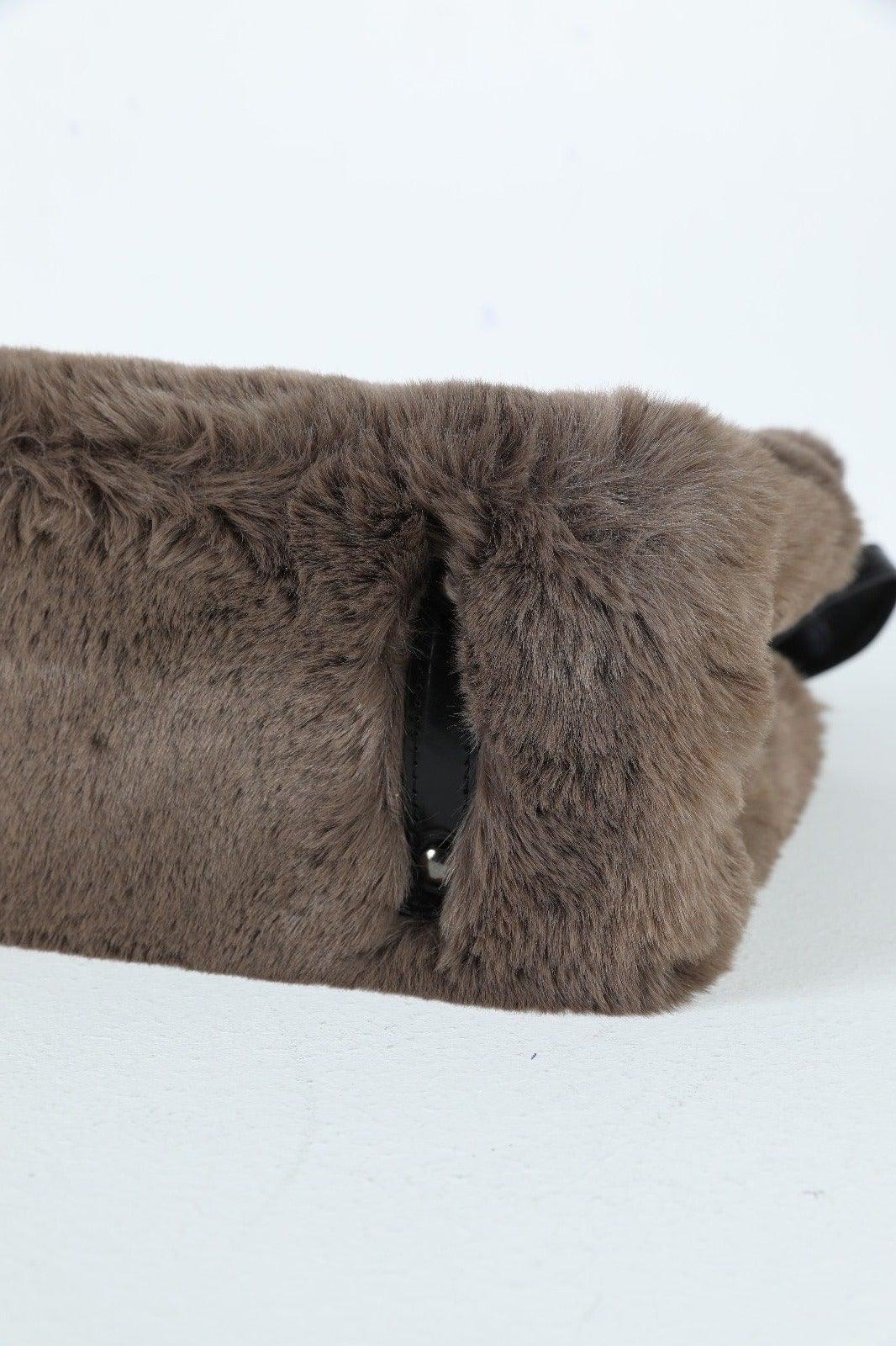 Boo Fur Mink Tote Çanta-BooBag-nowshopfun