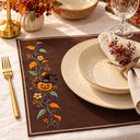 Boo Salem Koyu Kahverengi Halloween Amerikan Servis – 2’Li Set