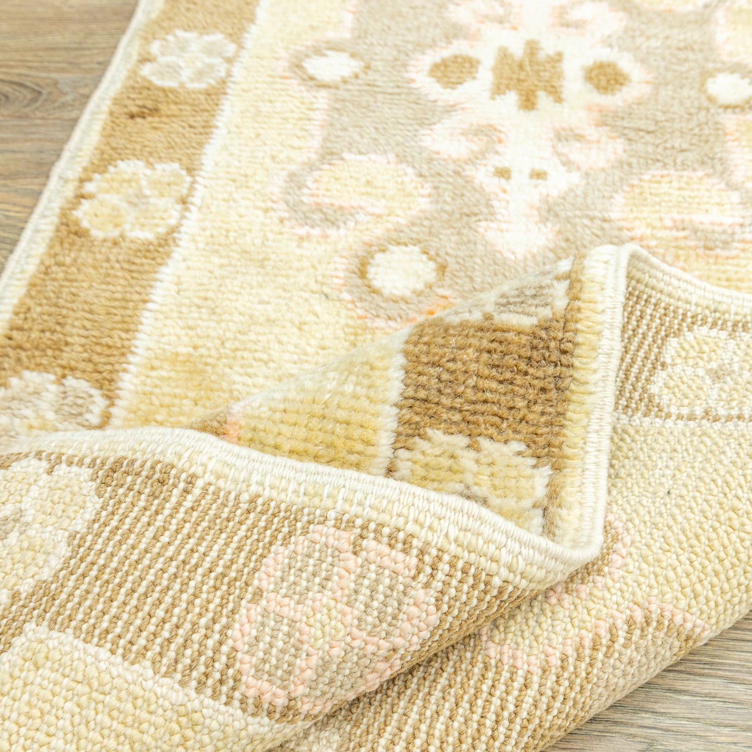 Bordeux El Dokuma Uşak Yolluk 55x180 cm-Kilim & Halı-Soho Antiq-NowShopFun