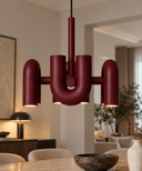 Bordo Loop Metal Avize-Avize-Ay Aydınlatma Concept-NowShopFun