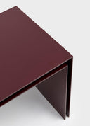 Bordo Metal 2'li Zigon Sehpa Seti-Yan Sehpa-ALPAQ STUDIO-NowShopFun