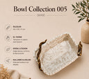 Bowl Collection 005 Ahşap Detaylı Dekoratif Tabak
