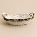 Bowl Collection 006 Ahşap Detaylı Dekoratif Kase