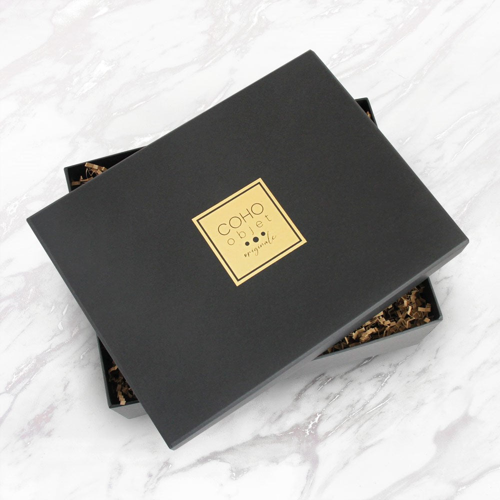 COHO Box Antique Bakır Prana Tütsülük & 2 li Palo Santo & Adaçayı Tütsü Seti