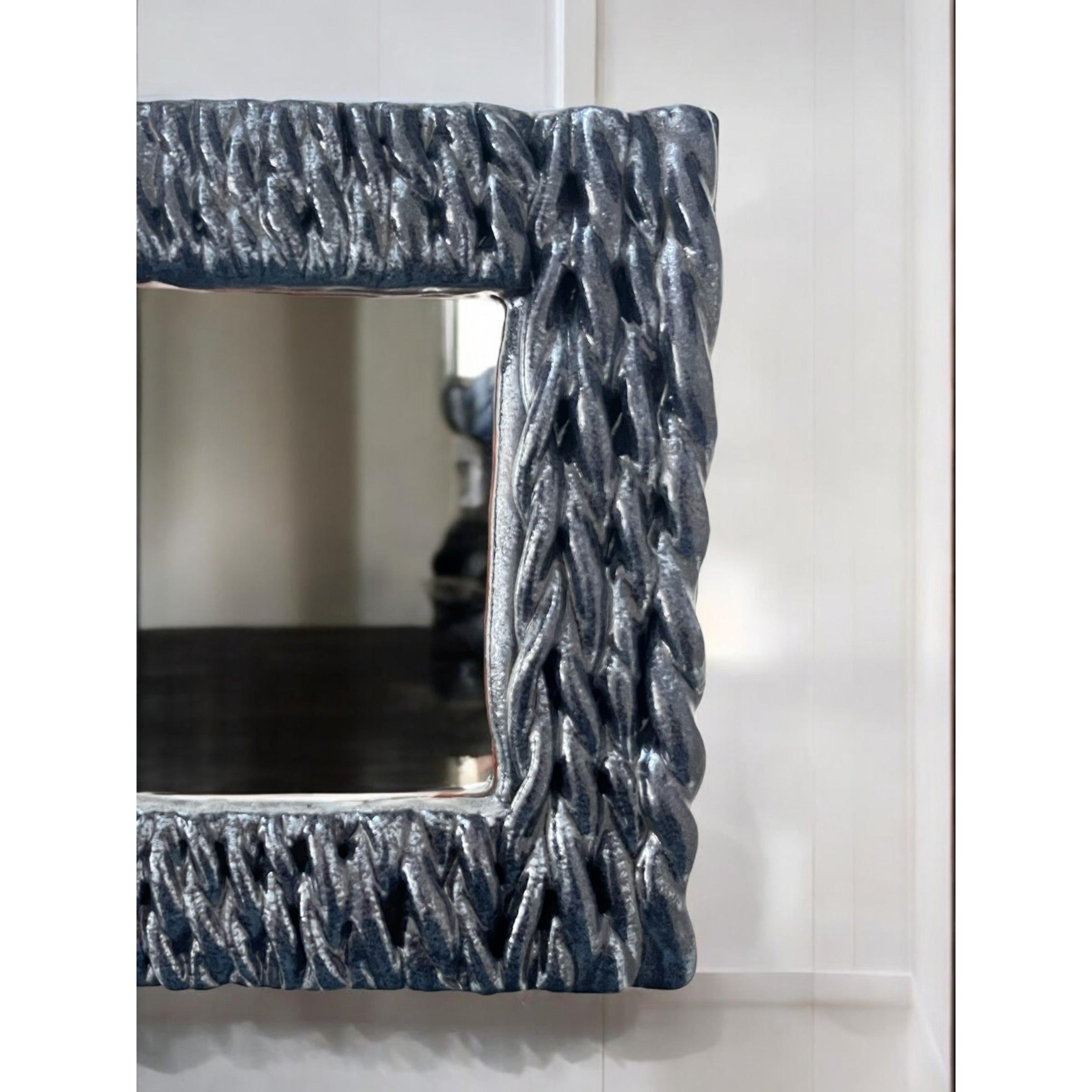 Braidie Seramik Duvar Aynası