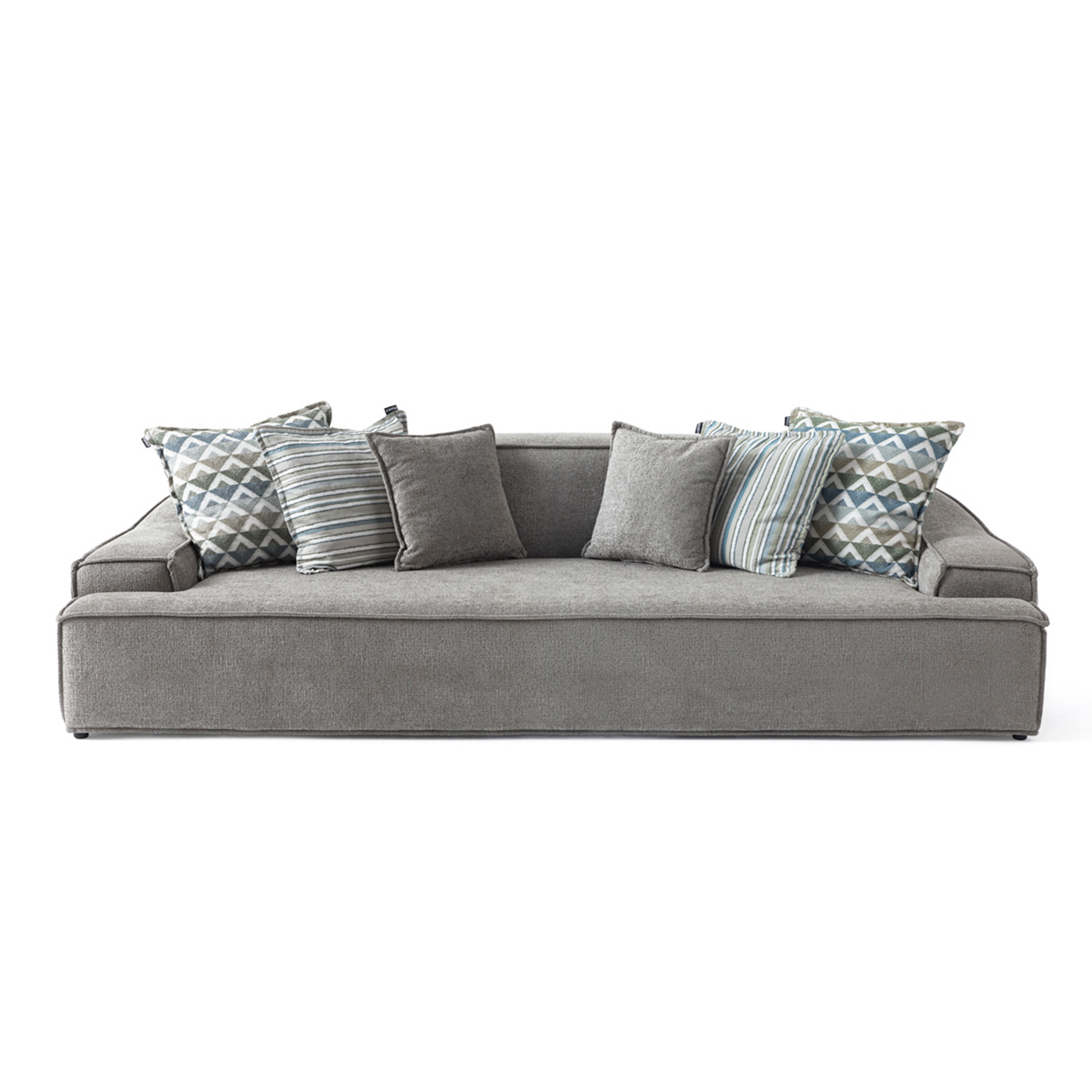 Bres 3'lü Koltuk-Koltuk-Valnott-Gri-NowShopFun