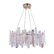 Bristol Kristal Camlı Yuvarlak Avize-Avize-Atolye Store-70 cm Yuvarlak-NowShopFun