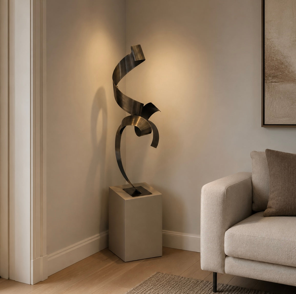 Bronz Dalga Heykel-Heykel-Sermois Design-NowShopFun