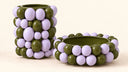 Bubble Duo Seramik Vazo Seti