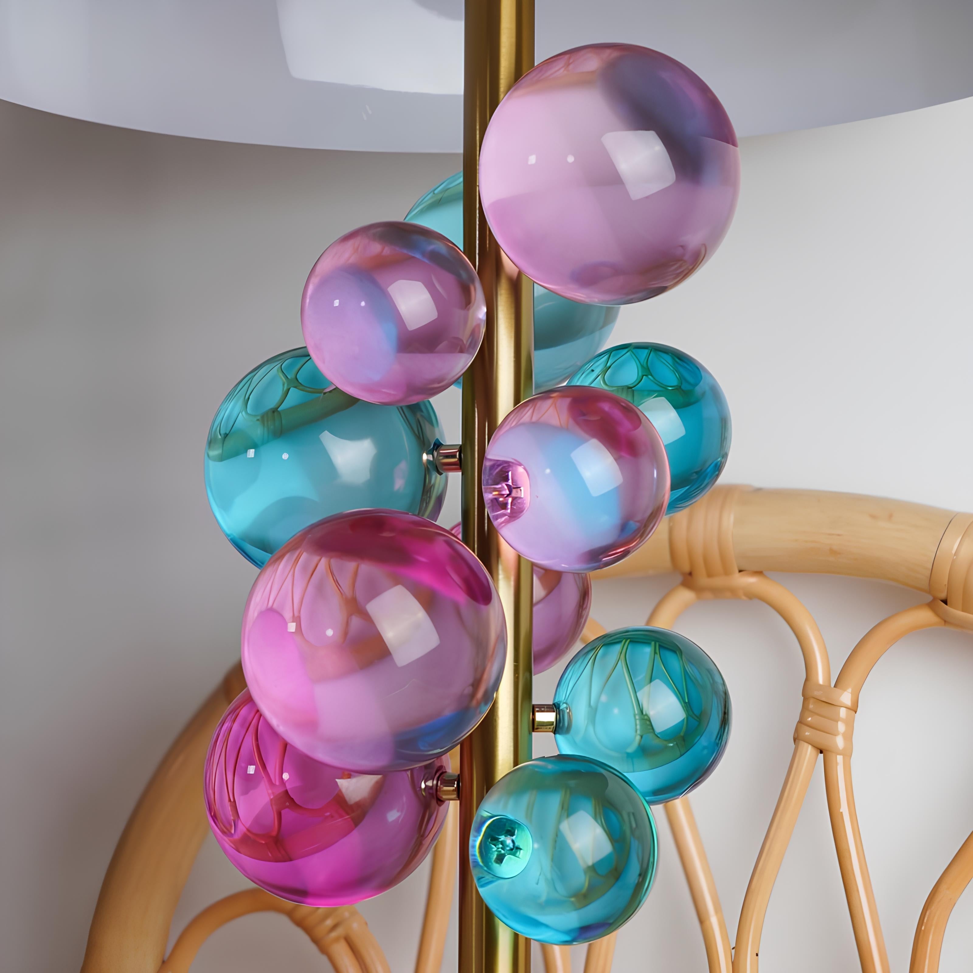 Bubble Renkli Abajur