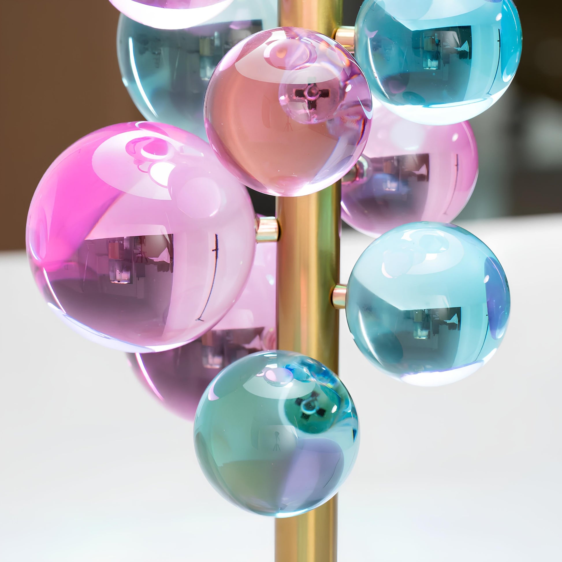 Bubble Renkli Abajur