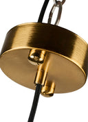 Bubble Soft Mat Gold Opak Metal Cam Mini Sarkıt Avize