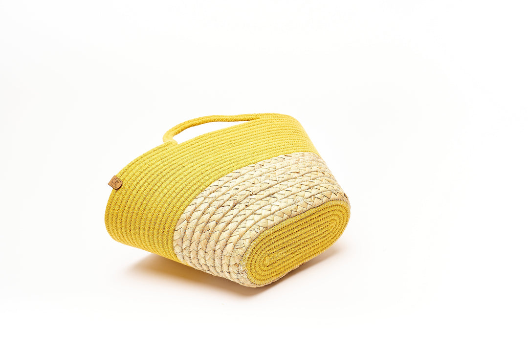 Bucket Bag-Omuz Çantası-Tara Design-Mavi-NowShopFun