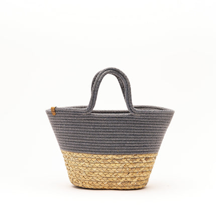 Bucket Bag-Omuz Çantası-Tara Design-Gri-NowShopFun