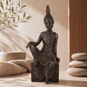 Buddha Antik Görünümlü Dekoratif Heykel