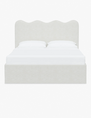 Bukle Kumaş Karyola-Karyola-Semya Home-NowShopFun