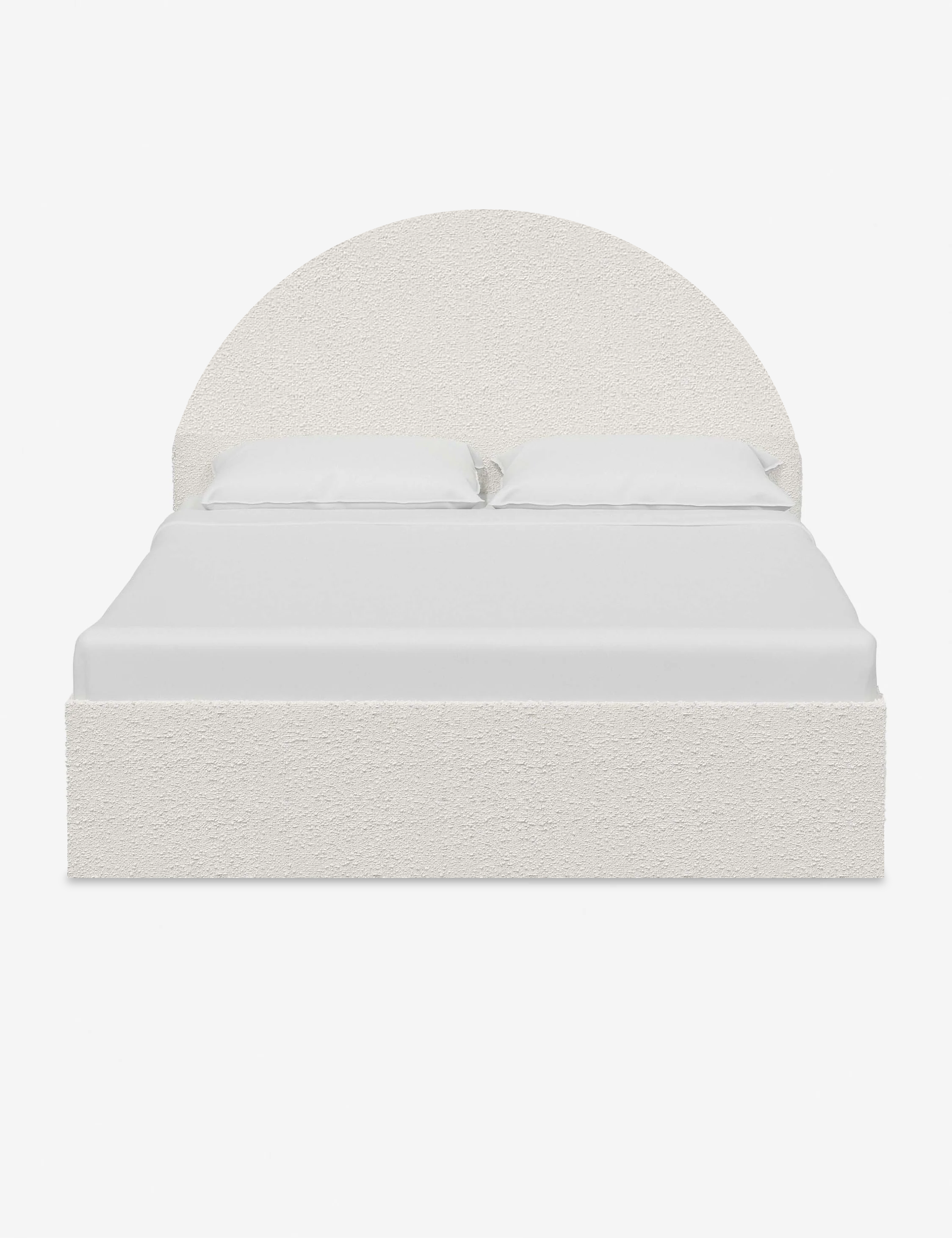 Bukle Kumaş Karyola-Karyola-Semya Home-NowShopFun