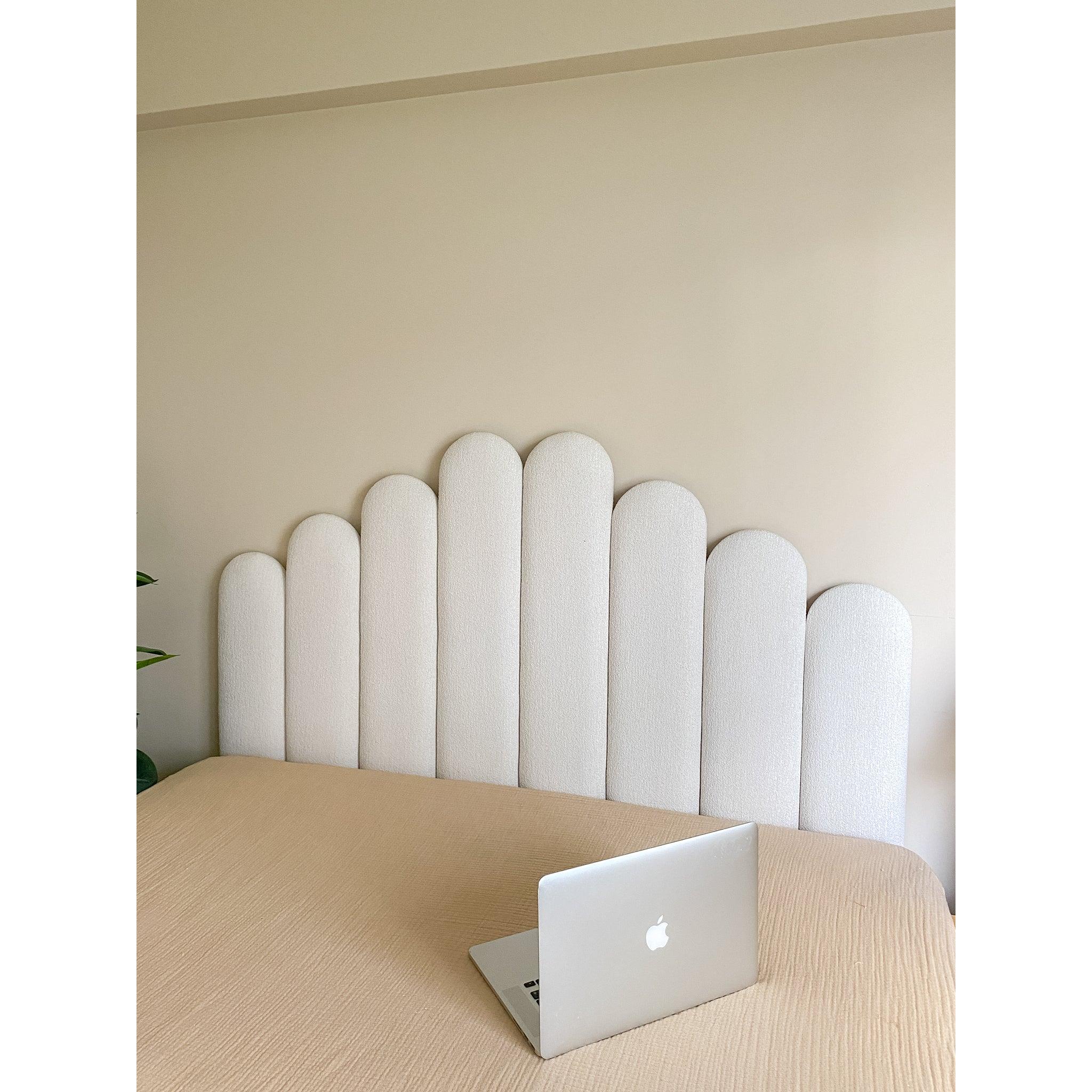 Bukle Kumaş Yatak Başliğı-Yatak Başlığı-Semya Home-NowShopFun