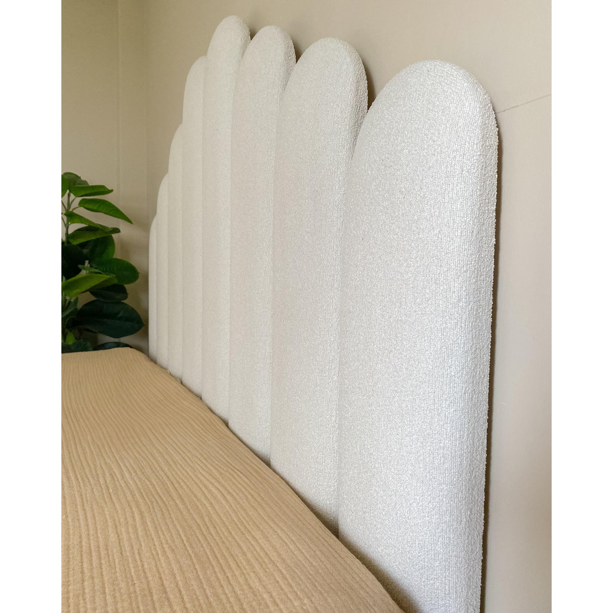 Bukle Kumaş Yatak Başliğı-Yatak Başlığı-Semya Home-NowShopFun