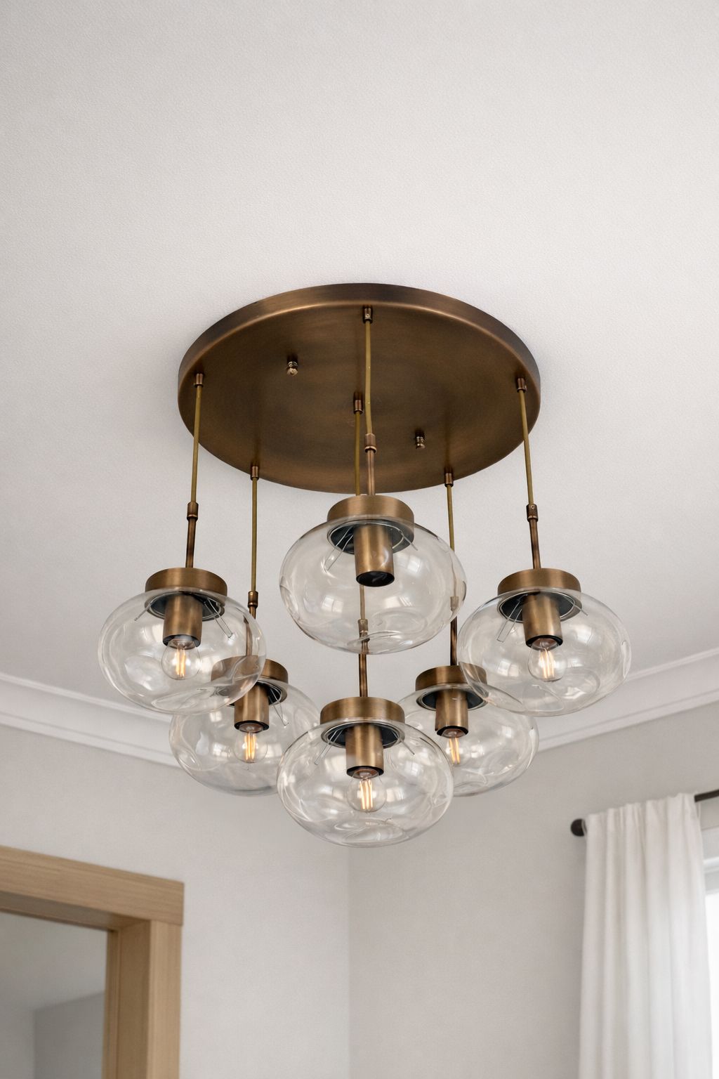 Bulut Cam Sarkıt Avize