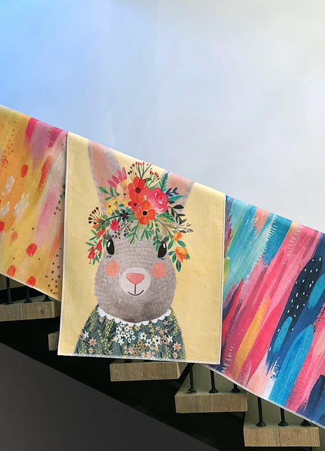 Bunny Wreath Halı-Hueppi-nowshopfun