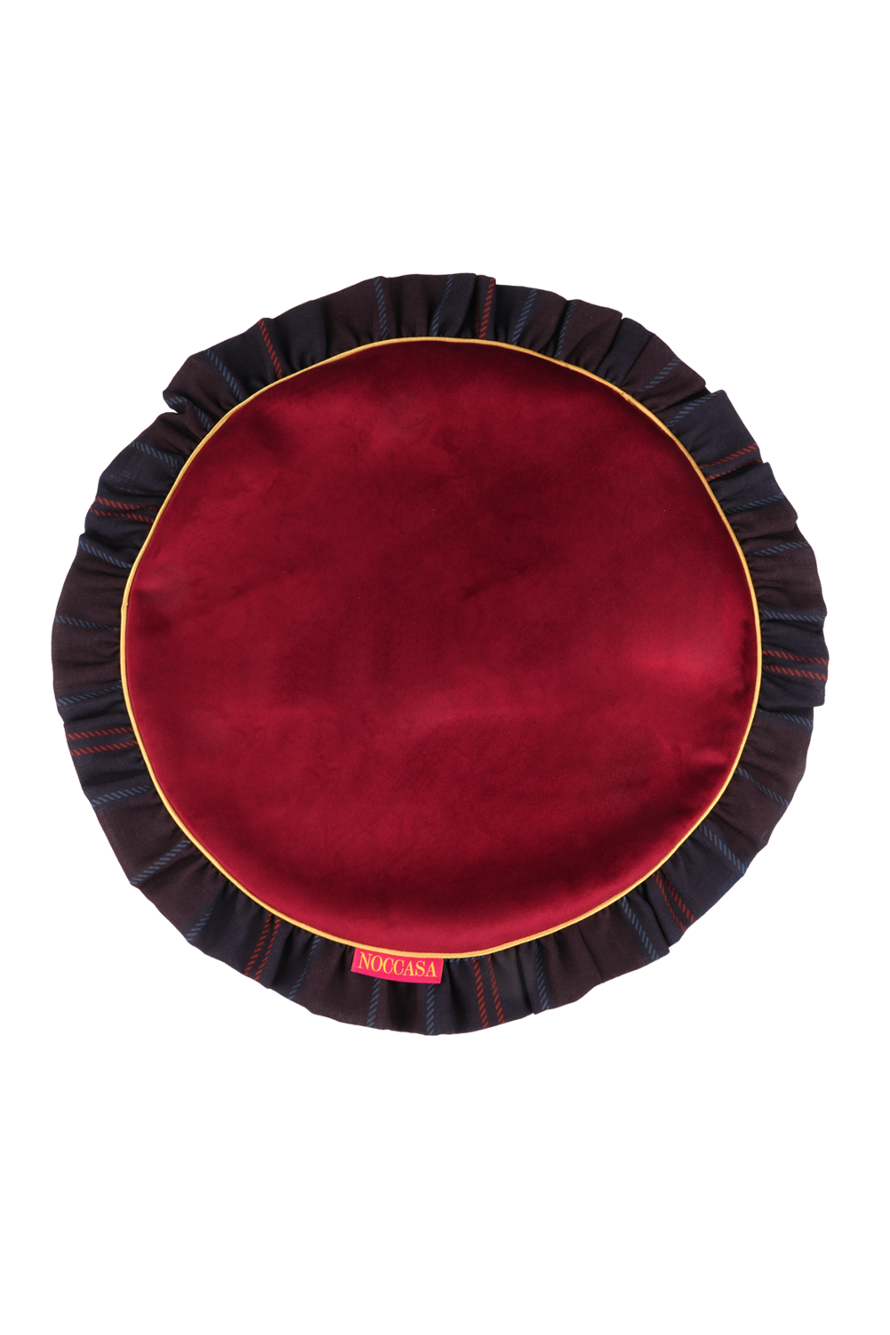 Burgundy Velvet Amerikan Servis