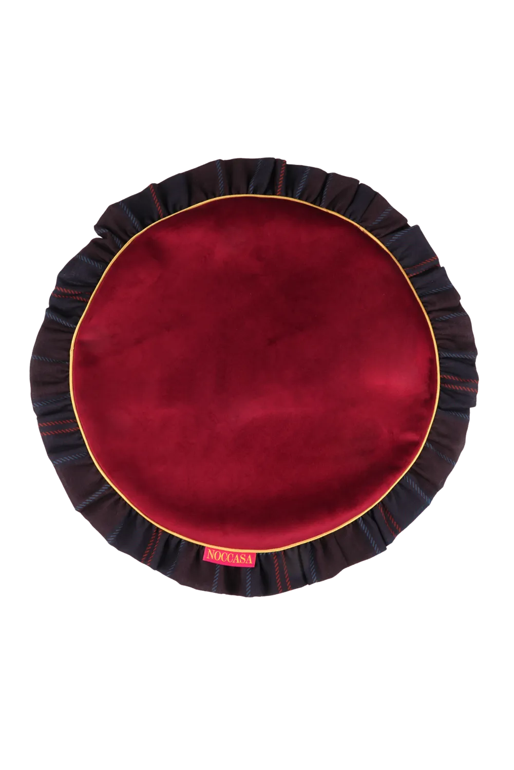 Burgundy Velvet Amerikan Servis