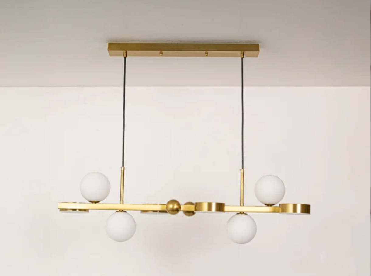 Buzlu Opal Camlı Led Sarkıt 1