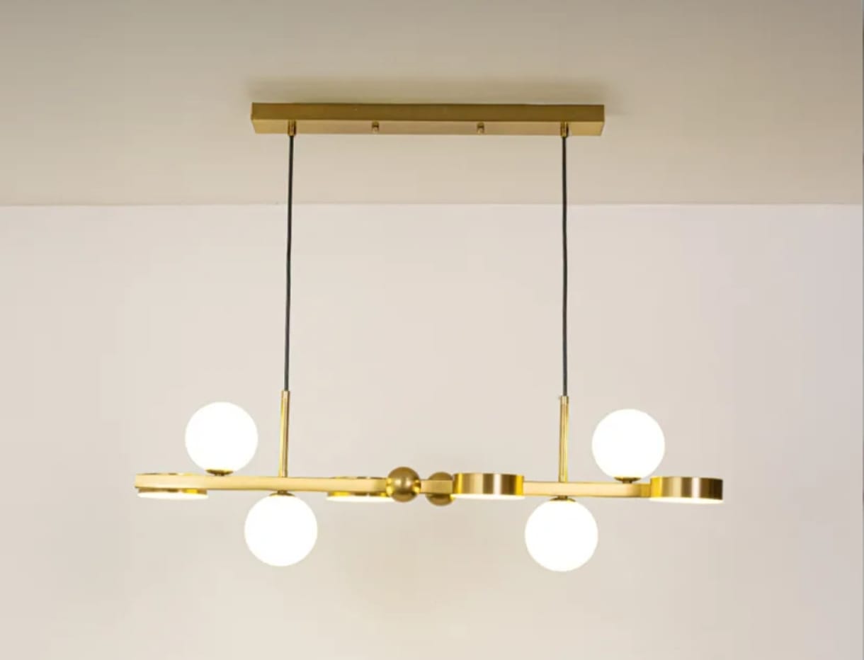 Buzlu Opal Camlı Led Sarkıt 1