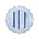 Cabana Stripe Melamin Tatlı Ve Salata Tabağı 4lü Set Okyanus Mavisi-Juliska Sofra-Juliska-NowShopFun