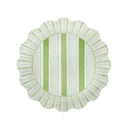 Cabana Stripe Melamin Tatlı Ve Salata Tabağı 4lü Set Yosun Yeşili-Juliska Sofra-Juliska-NowShopFun