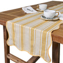 Cabana Stripe Runner Güneş Sarısı-Juliska Tekstil Aksesuar-Juliska-NowShopFun