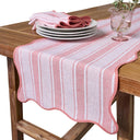 Cabana Stripe Runner Mercan-Juliska Tekstil Aksesuar-Juliska-NowShopFun