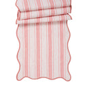 Cabana Stripe Runner Mercan-Juliska Tekstil Aksesuar-Juliska-NowShopFun