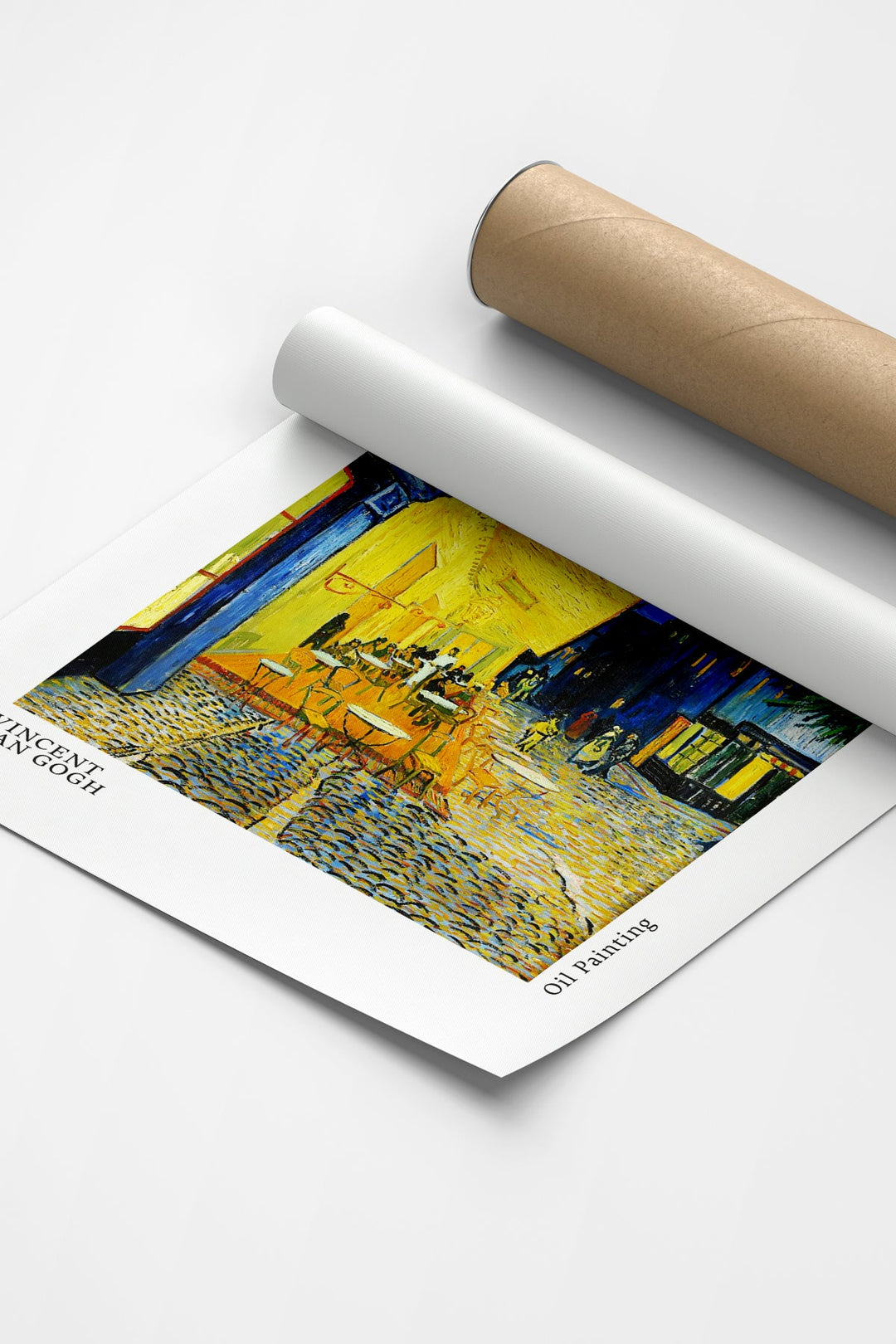 Café Terrace At Night | Vincent Van Gogh Baskı-Baskı-ODA.products-30x40 cm-Çerçevesiz-NowShopFun