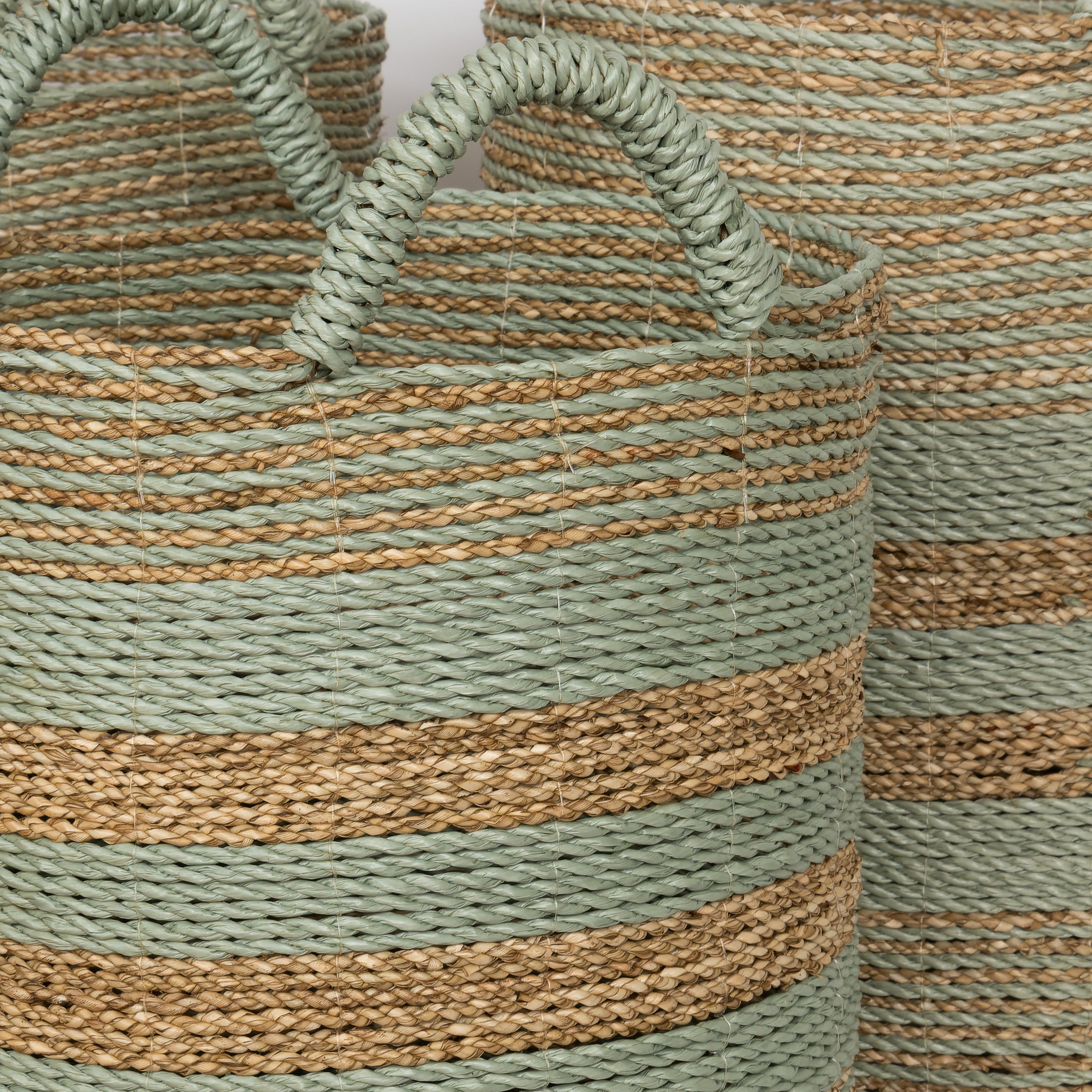 Çamaşır Sepeti 4 lü Aqua Naturel