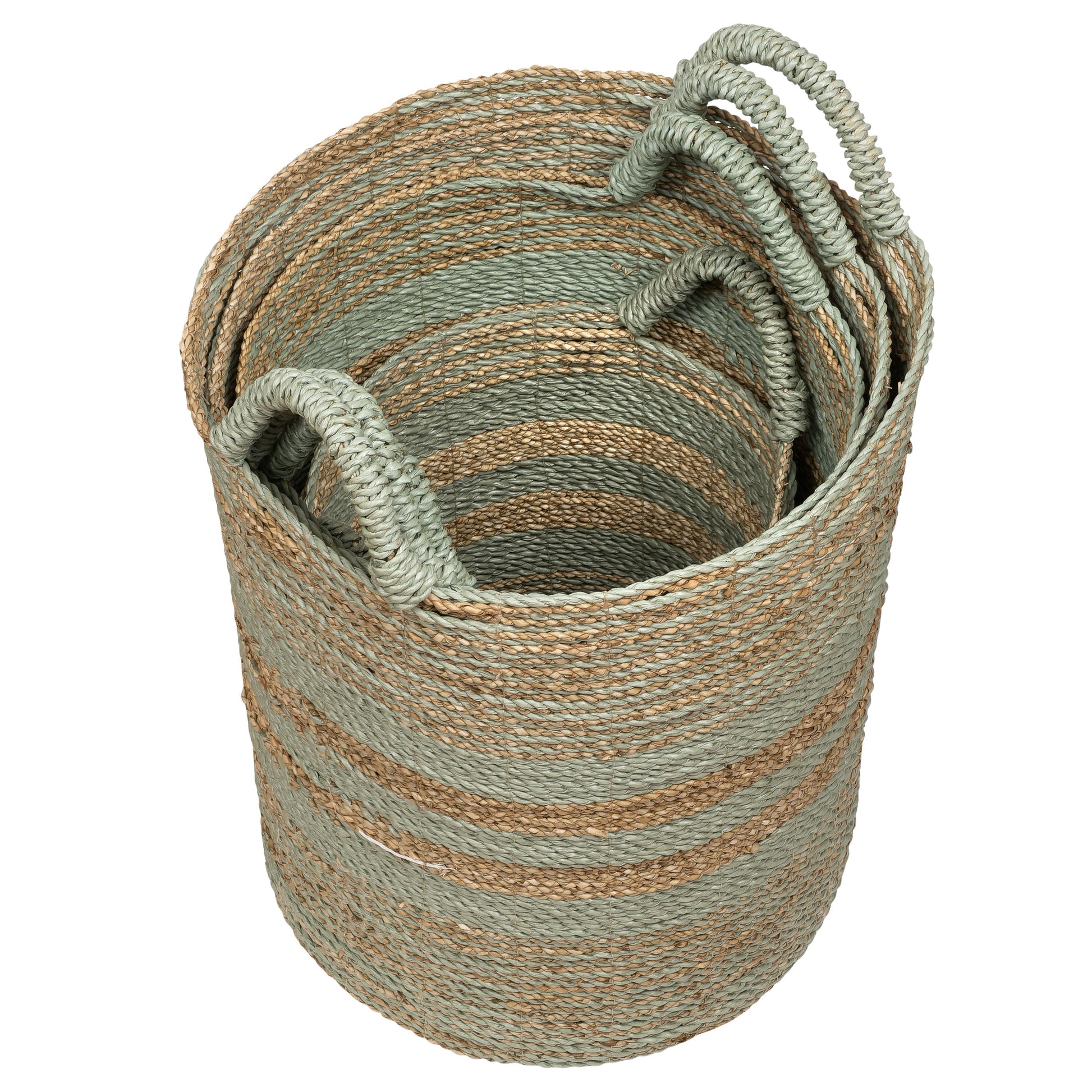Çamaşır Sepeti 4 lü Aqua Naturel