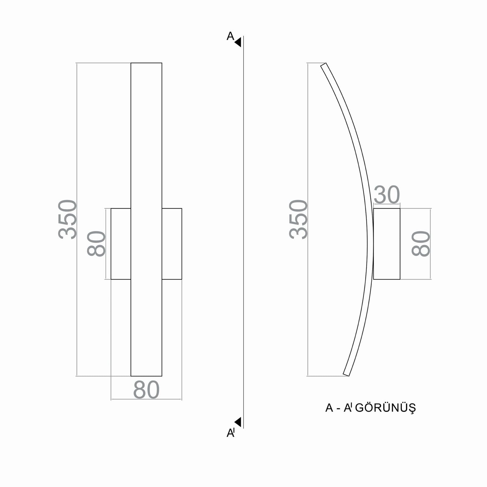 Camber Led Aplik