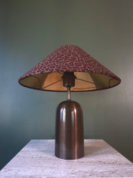 Camel Leopard Copper Abajur-Abajur-Lamba Mamba-NowShopFun
