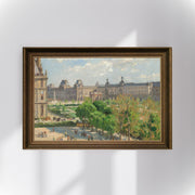 Camille Pissarro - Place du Carrousel - Paris Fine Art Baskı