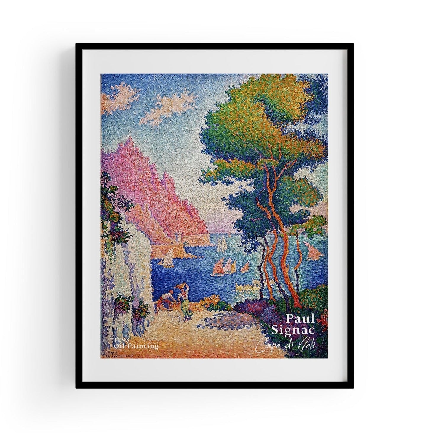 Capo Di Noli Paul Signac Baskı