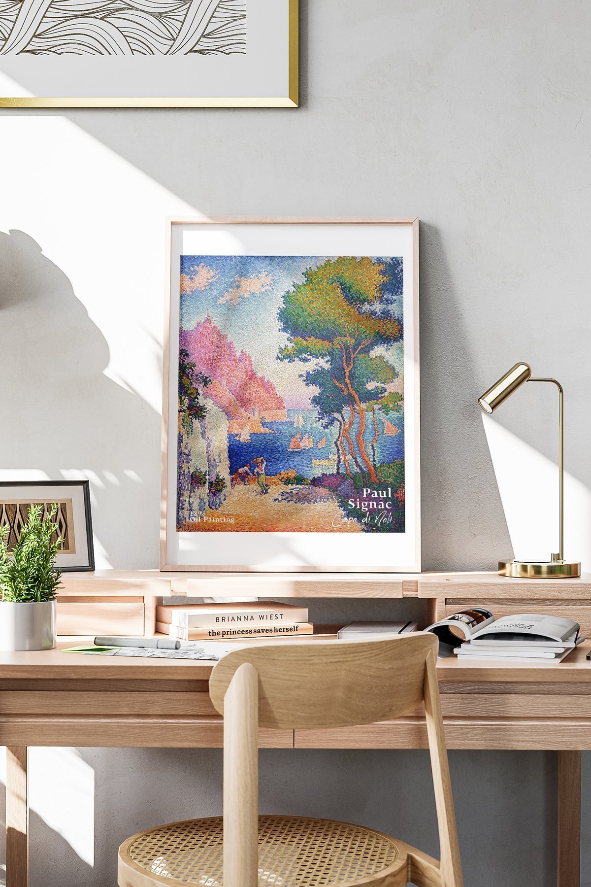 Capo Di Noli Paul Signac Baskı