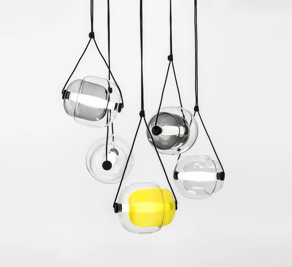 Capsula Sarkıt Lamba-Tavan Aydınlatması-livingstore-Sarı-NowShopFun