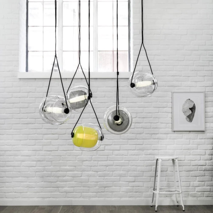 Capsula Sarkıt Lamba-Tavan Aydınlatması-livingstore-Sarı-NowShopFun