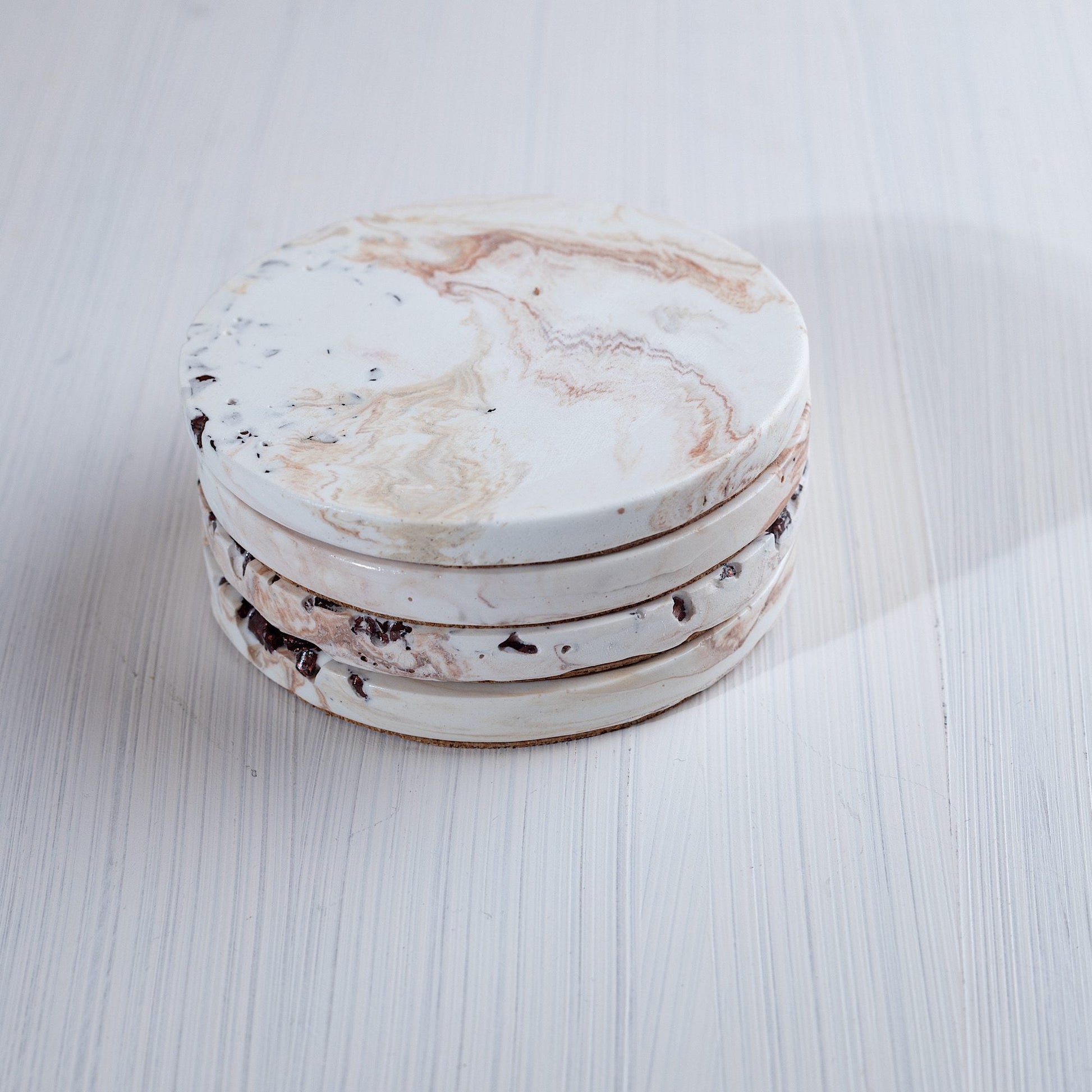 Caramel Bardak Altlıkları